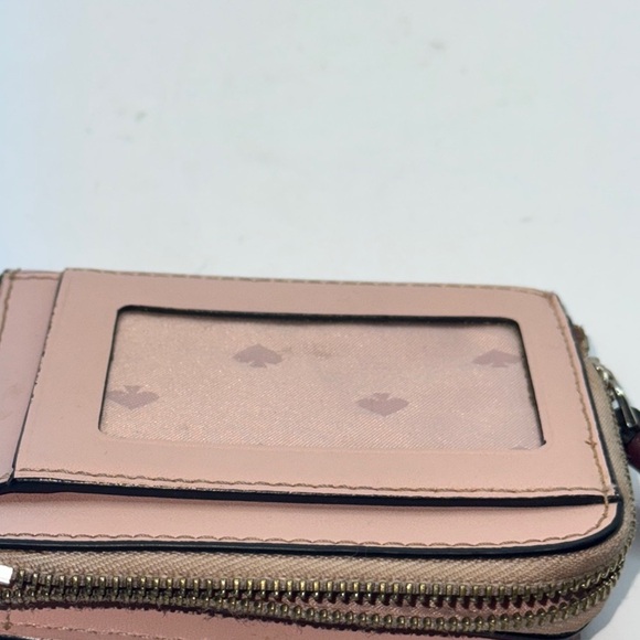 Kate Spade novelty floral pup small L zip wallet - Picture 12 of 13